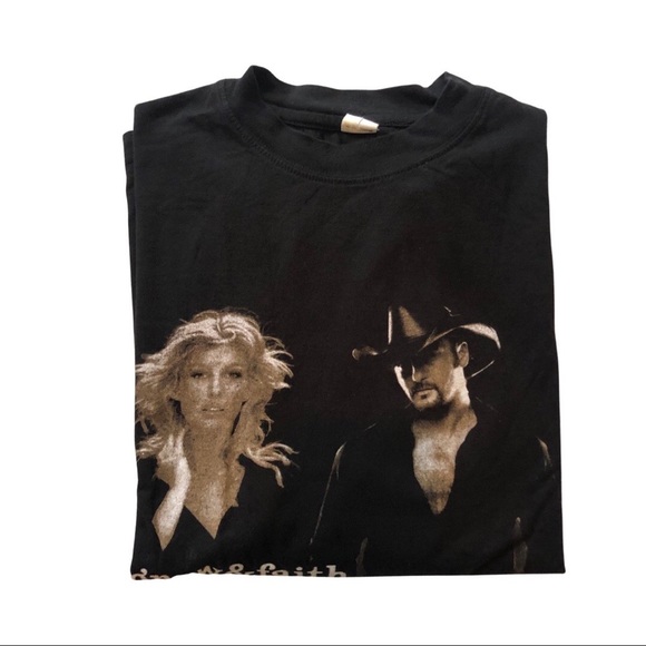 Vintage Band Tee Tim Mcgraw and Faith Hill - Picture 3 of 3
